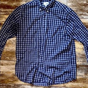 Blue Sonoma long sleeve, button down shirt